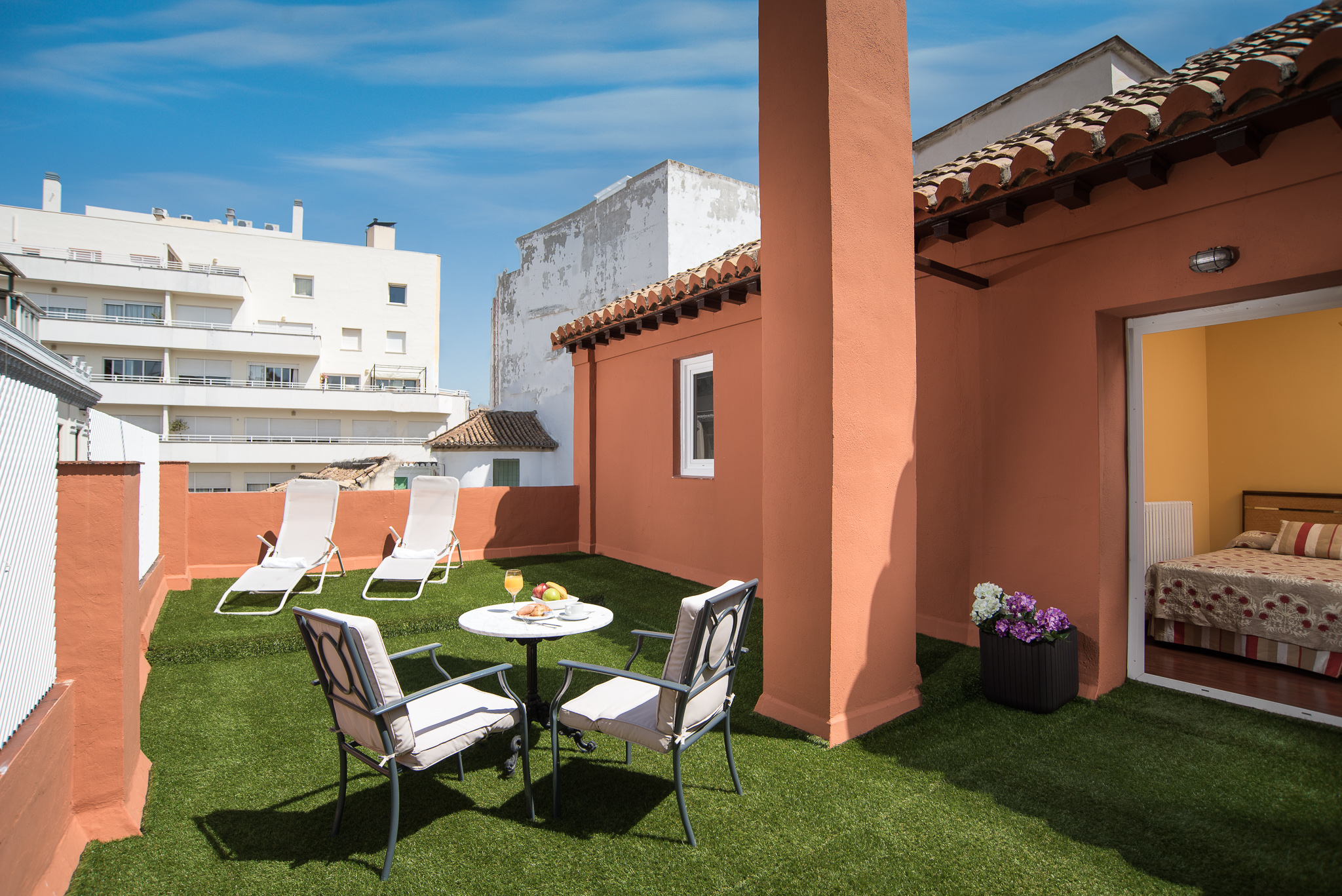 Habitaci&oacute;n con terraza - Hotel Anacapri